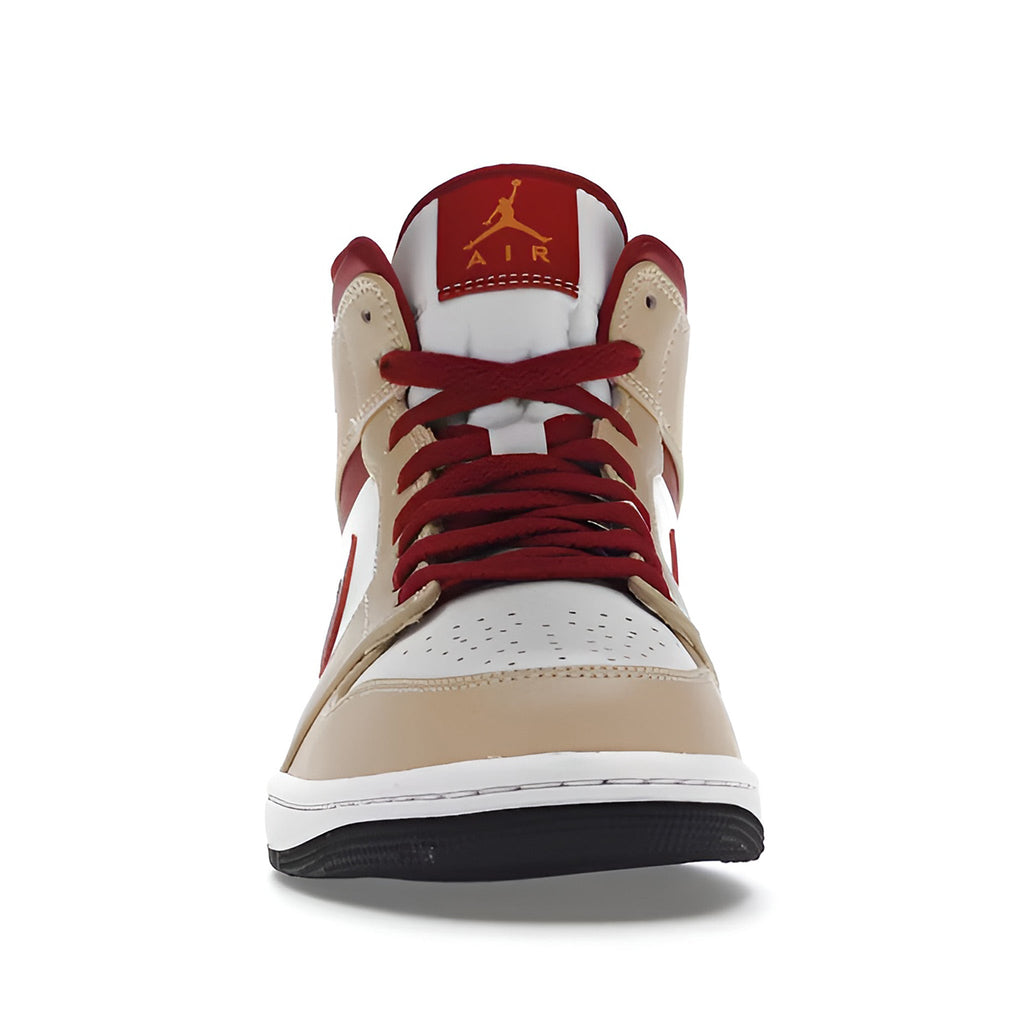 Jordan 1 Mid "Light Curry Cardinal" (GS) - Hype World