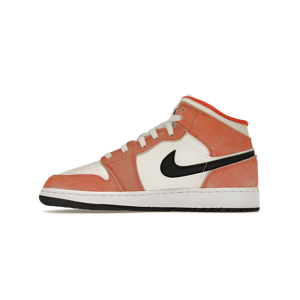Jordan 1 Mid SE "Orange Suede" (GS) - Hype World