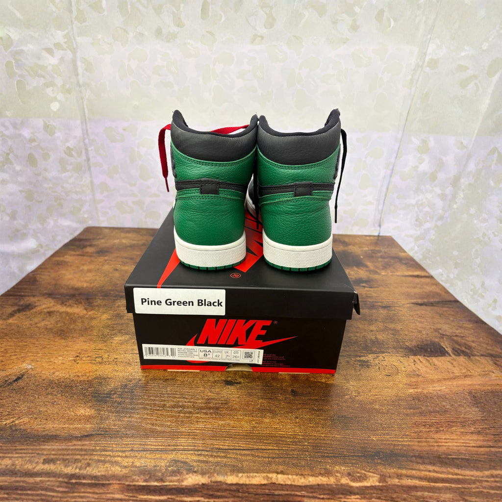 Jordan 1 “Pine Green Black” Size 8.5 Preowned - Hype World