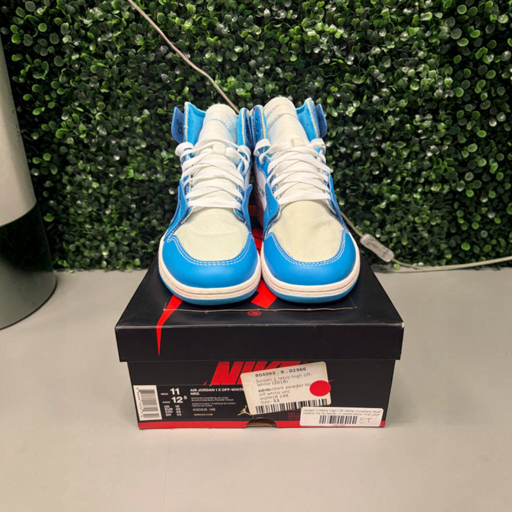 Jordan 1 Retro High Off-White "University Blue" Size 11 Preowned - Hype World