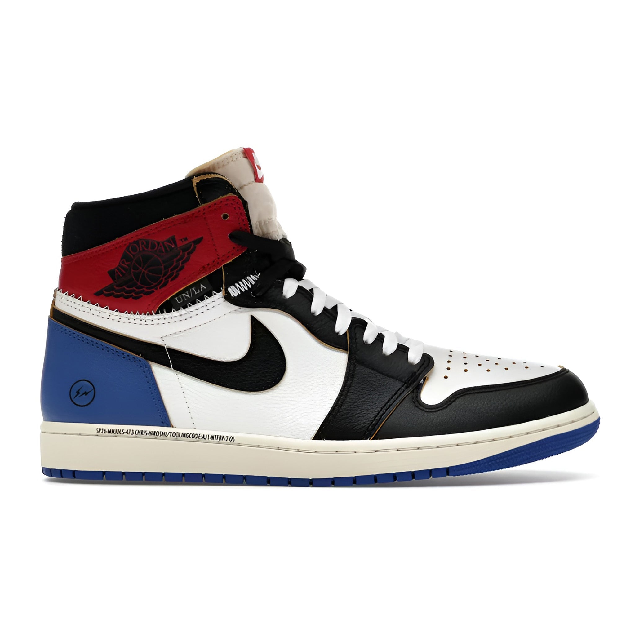 Jordan 1 Retro High OG SP Fragment x Union LA "Varsity Red Sport Royal" - Hype World