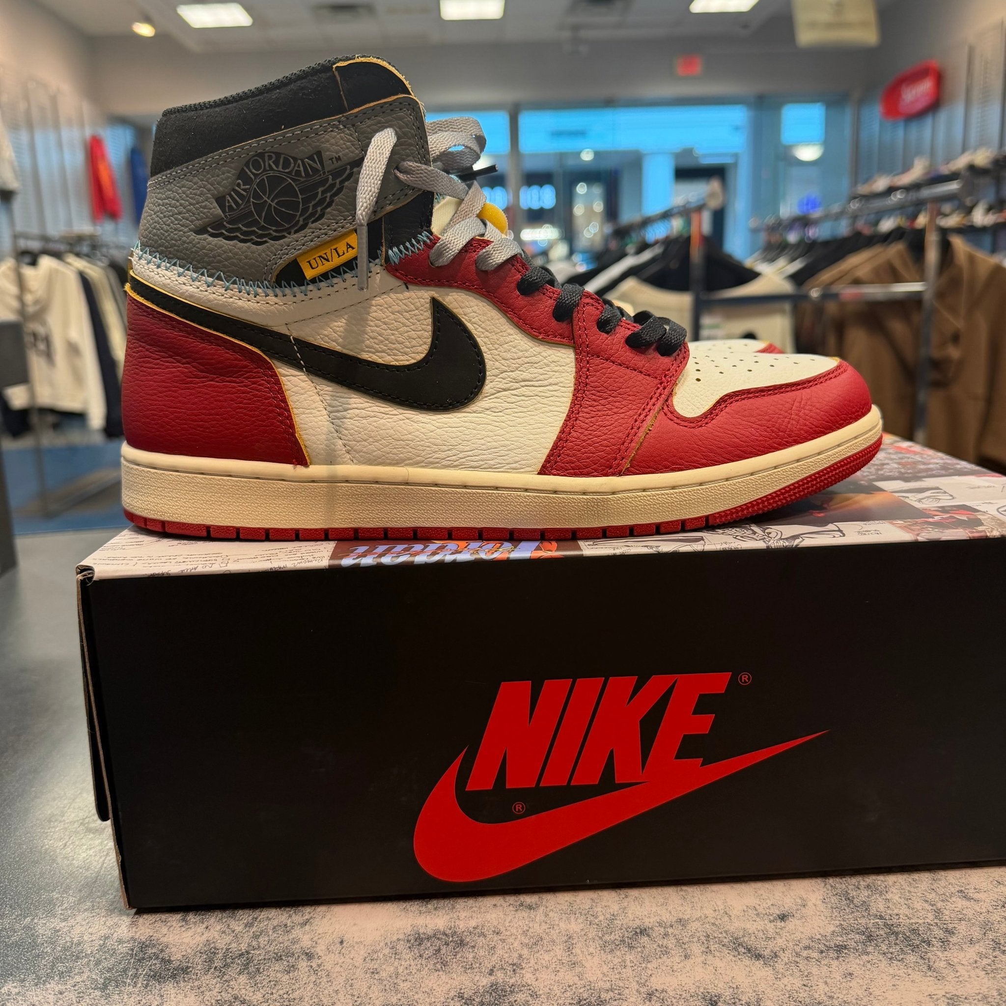 Jordan 1 Retro High OG SP Union LA Chicago Shadow Size 11 Preowned - Hype World