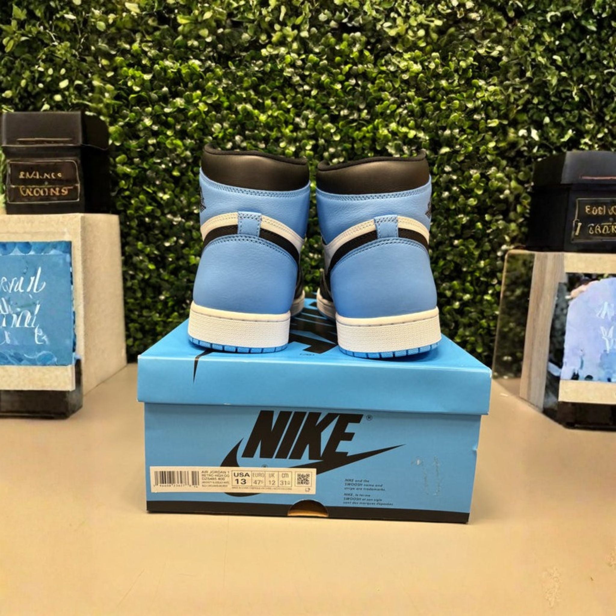 Jordan 1 Retro High OG "UNC Toe" Size 13 Tried On - Hype World