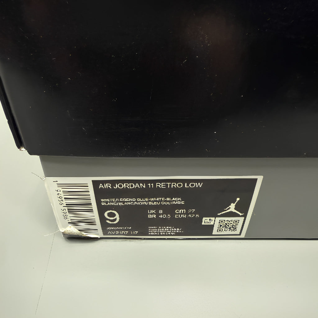 Jordan 11 Low "Legend Blue" Size 9 Preowned - Hype World