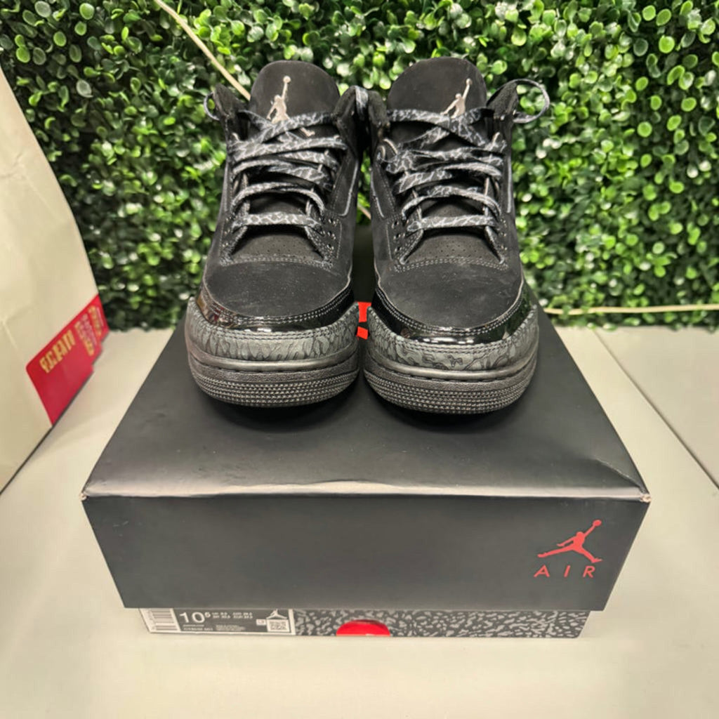 Jordan 3 "Black Cat" Size 10.5 Preowned - Hype World