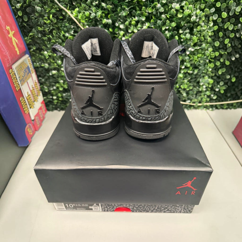 Jordan 3 "Black Cat" Size 10.5 Preowned - Hype World