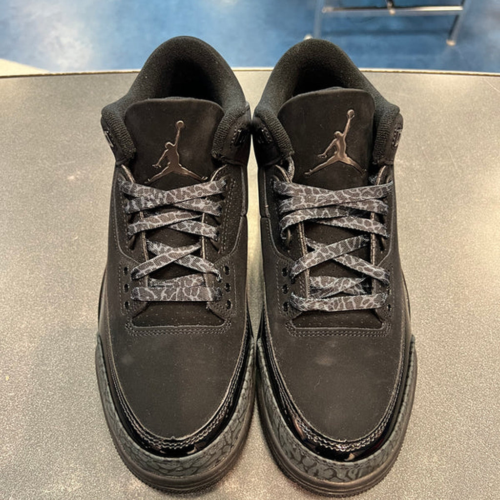 Jordan 3 "Black Cat" Size 8.5M Brand New No Box - Hype World