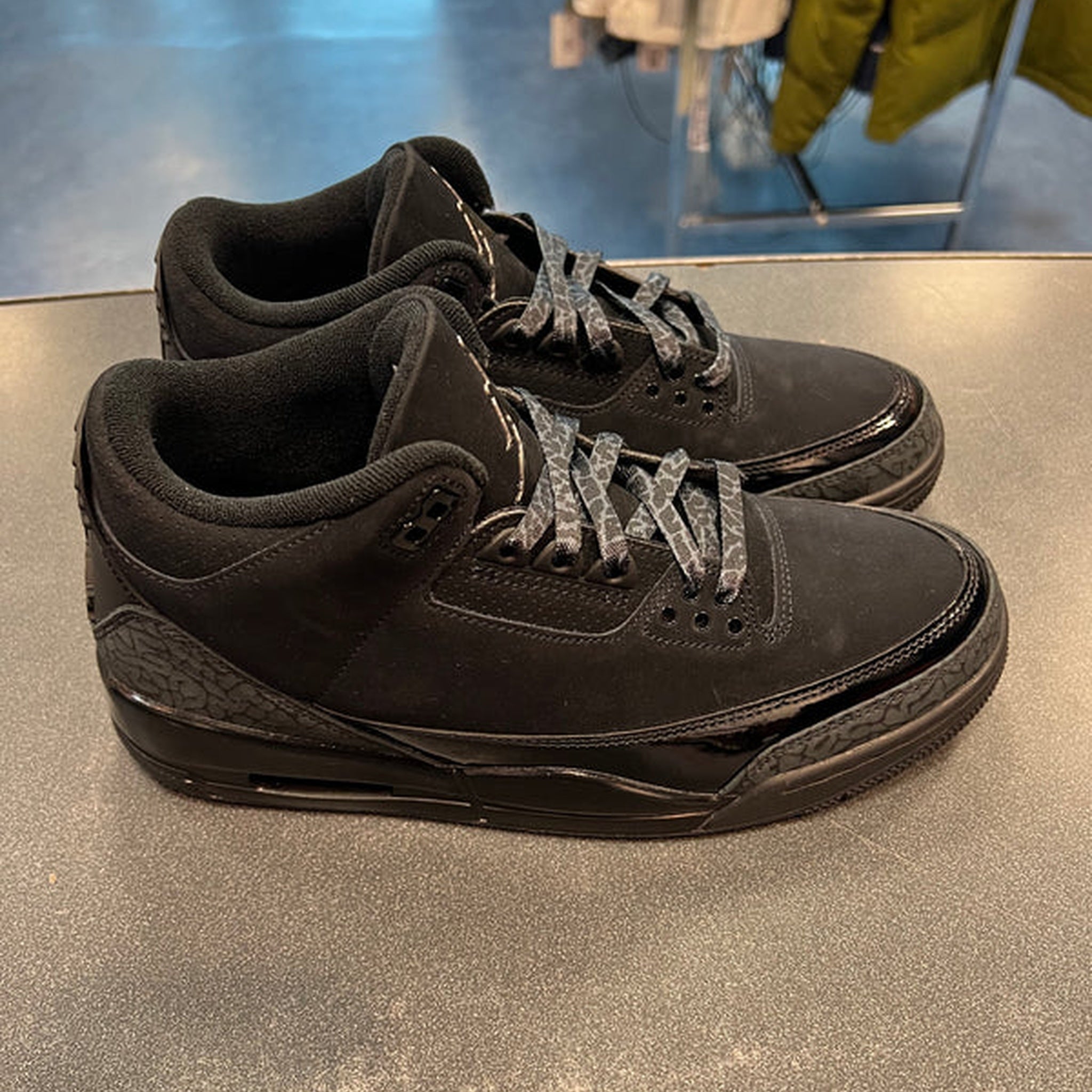 Jordan 3 "Black Cat" Size 8.5M Brand New No Box - Hype World
