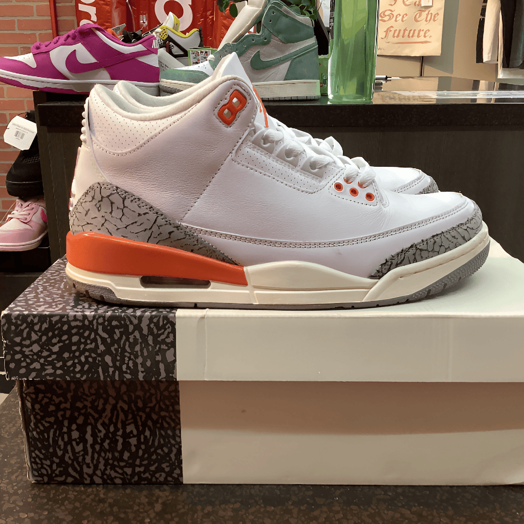 Jordan 3 “Georgia Peach” Preowned Size 9.5W/8M - Hype World