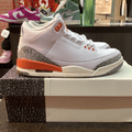 Jordan 3 “Georgia Peach” Preowned Size 9.5W/8M - Hype World