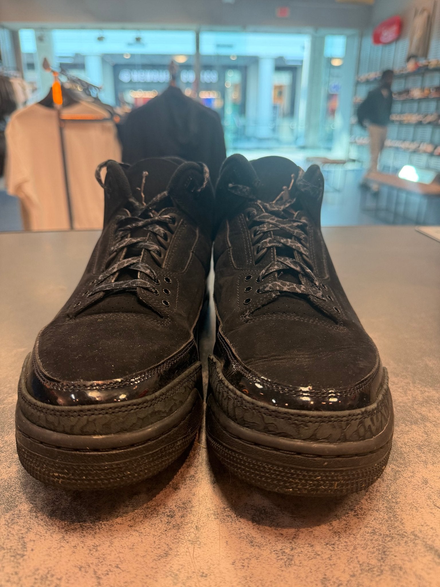 Jordan 3 Retro Black Cat (2025) Size 12 Preowned No Box - Hype World