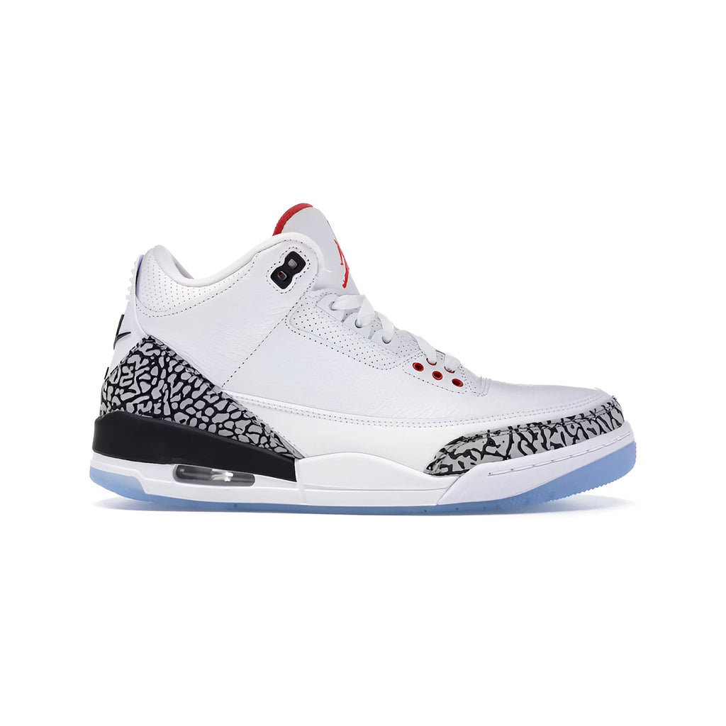 Jordan 3 Retro "Free Throw Line White Cement" - Hype World