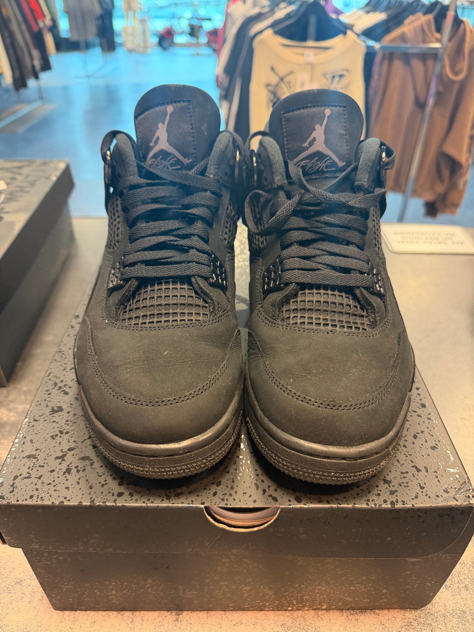 Jordan 4 "Black Cat" Size 12 Preowned - Hype World