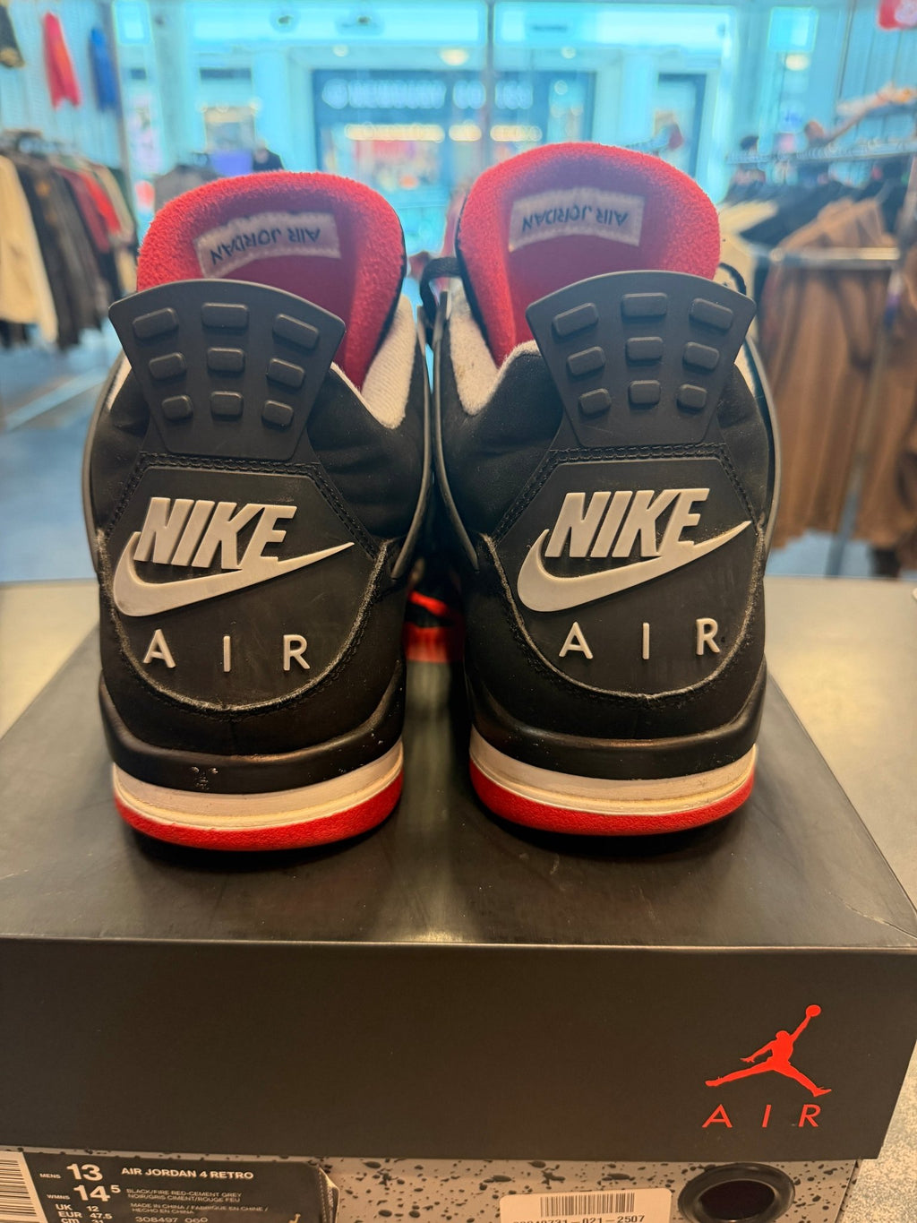 Jordan 4 "Bred" Size 13 Preowned - Hype World