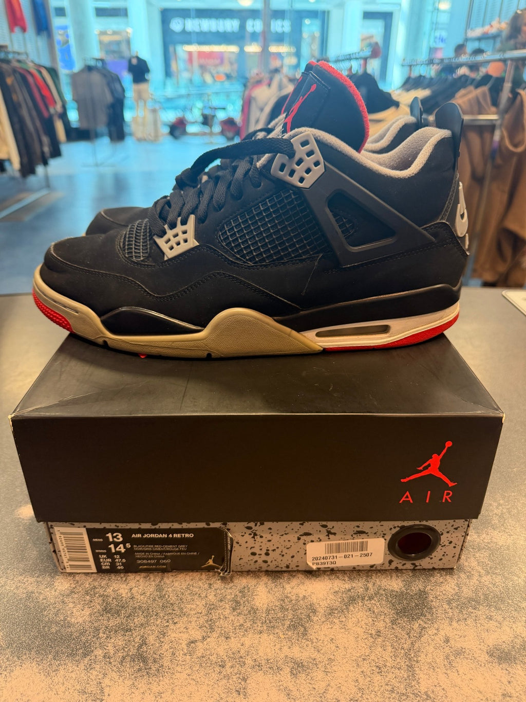 Jordan 4 "Bred" Size 13 Preowned - Hype World