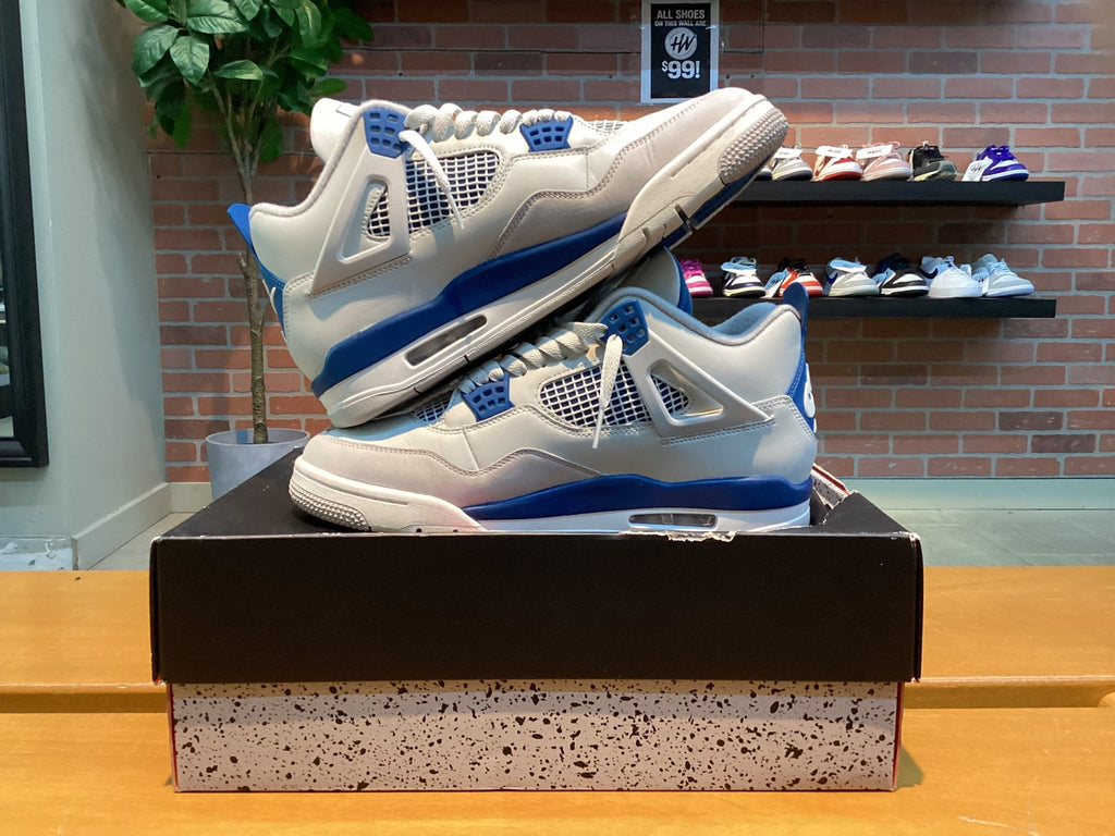 Jordan 4 “Military Blue” Size 10.5 Preowned with box - Hype World