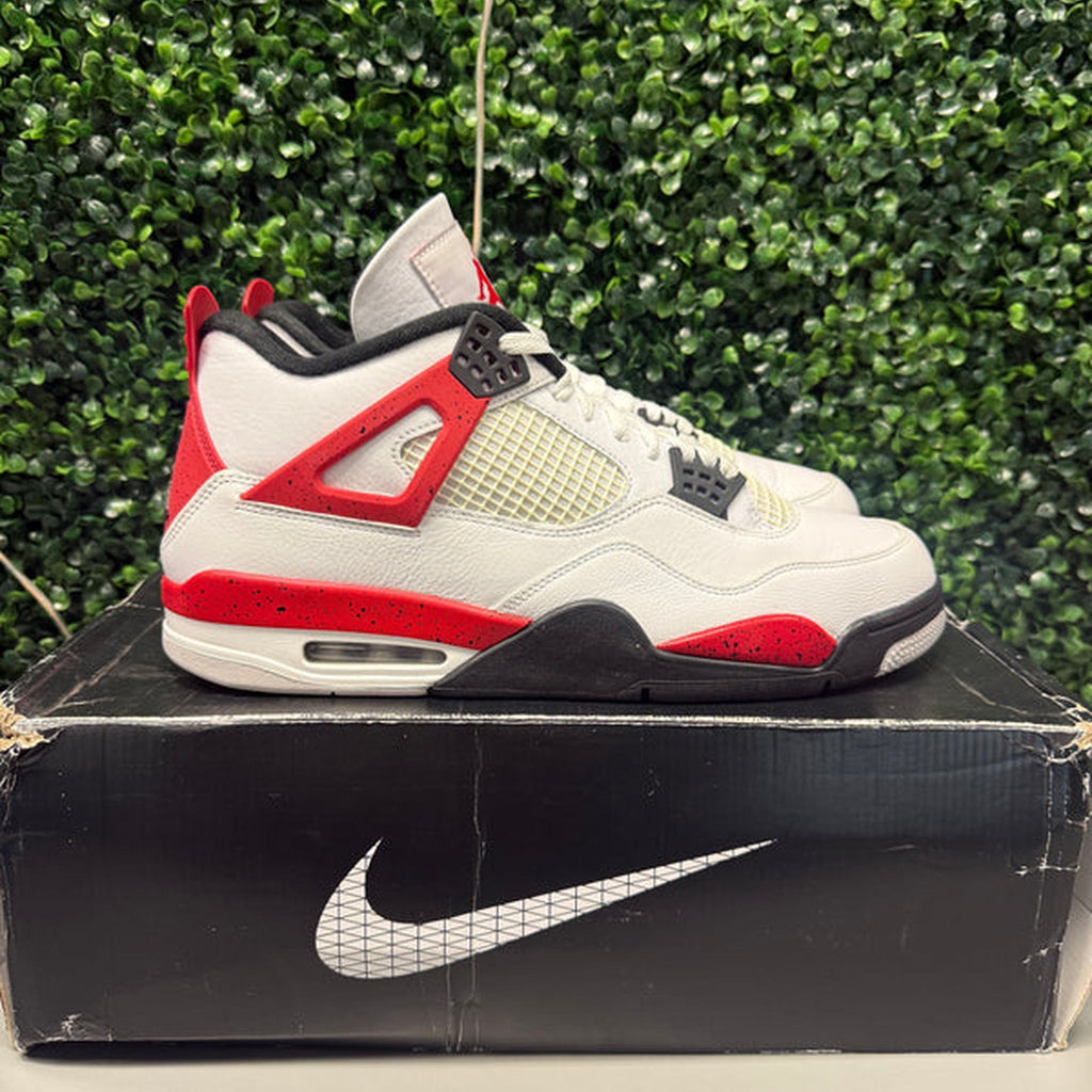 Jordan 4 "Red Cement" Size 13 Preowned - Hype World