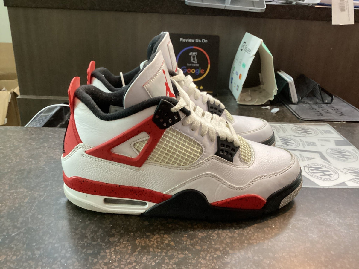 Jordan 4 “Red Cement” Size 8 Preowned Owned No Box - Hype World