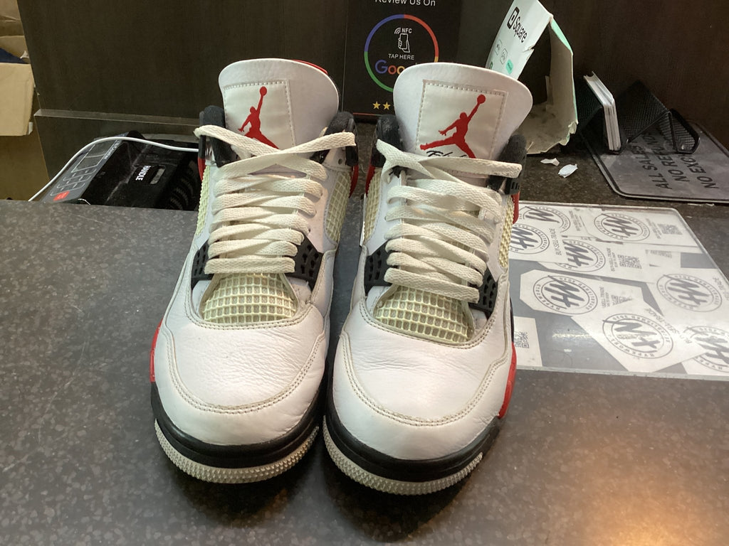 Jordan 4 “Red Cement” Size 8 Preowned Owned No Box - Hype World