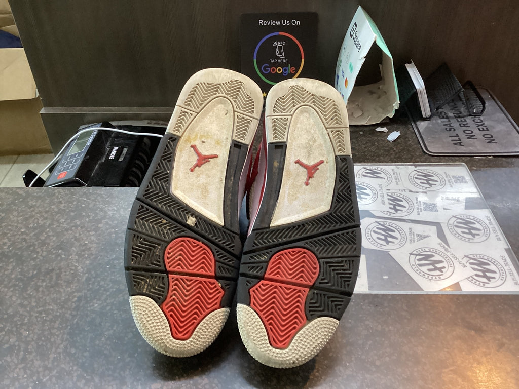 Jordan 4 “Red Cement” Size 8 Preowned Owned No Box - Hype World