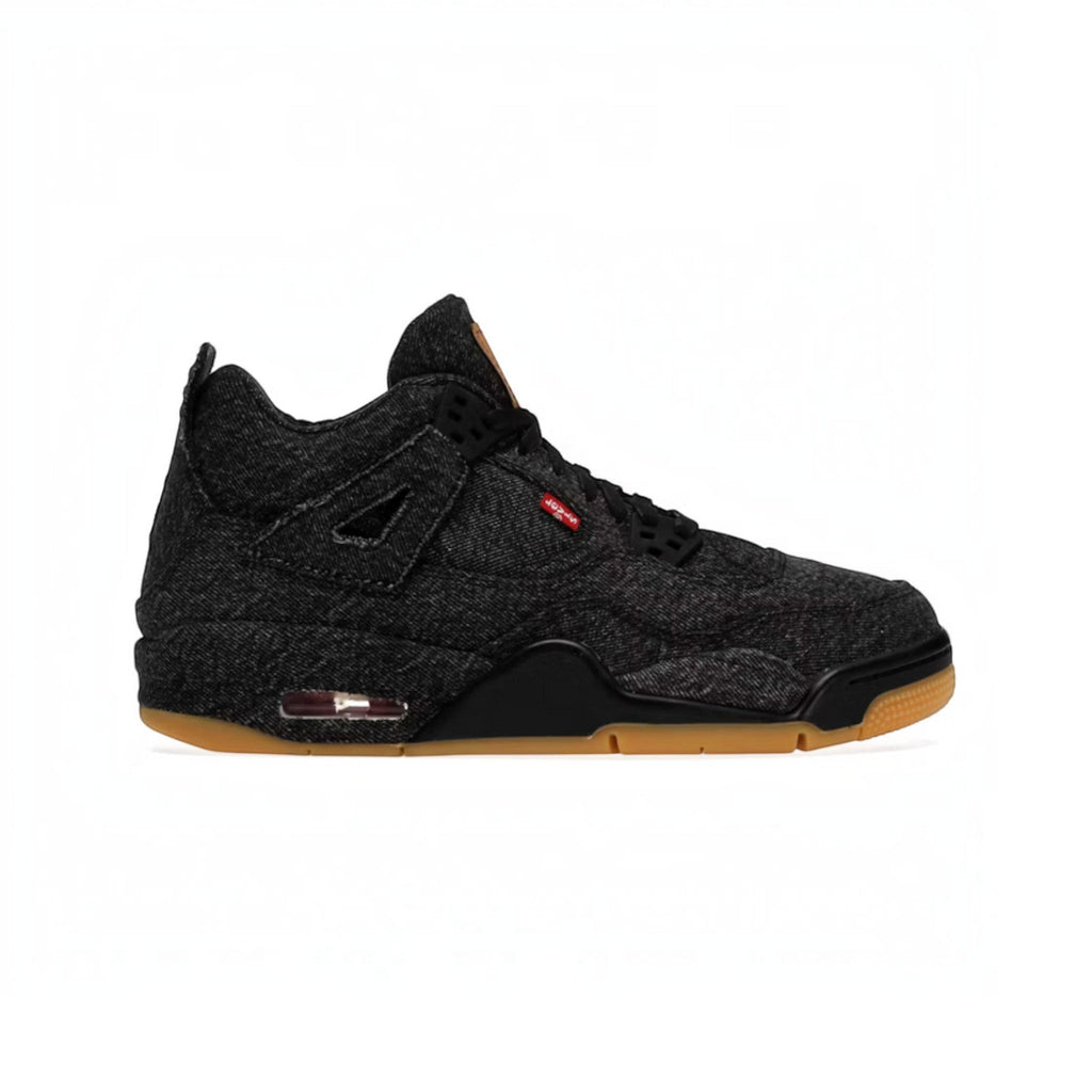 Jordan 4 Retro Levi's Black (GS) (Levi's Tag) - Hype World