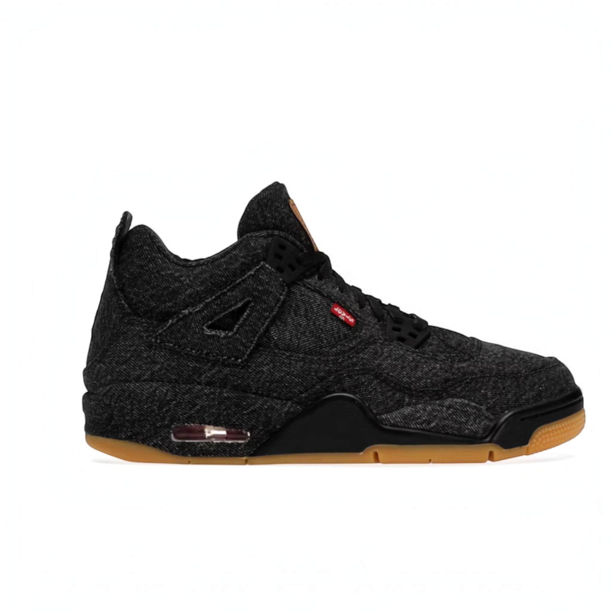 Jordan 4 Retro Levi's Black (GS) (Levi's Tag) - Hype World