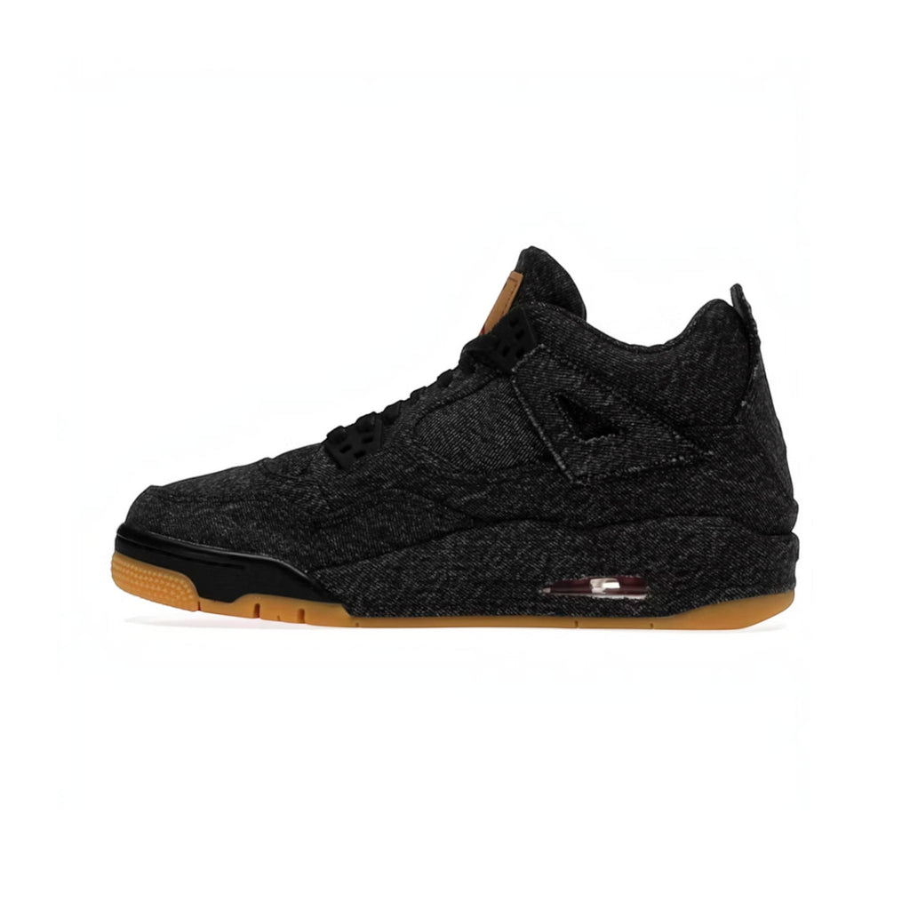 Jordan 4 Retro Levi's Black (GS) (Levi's Tag) - Hype World