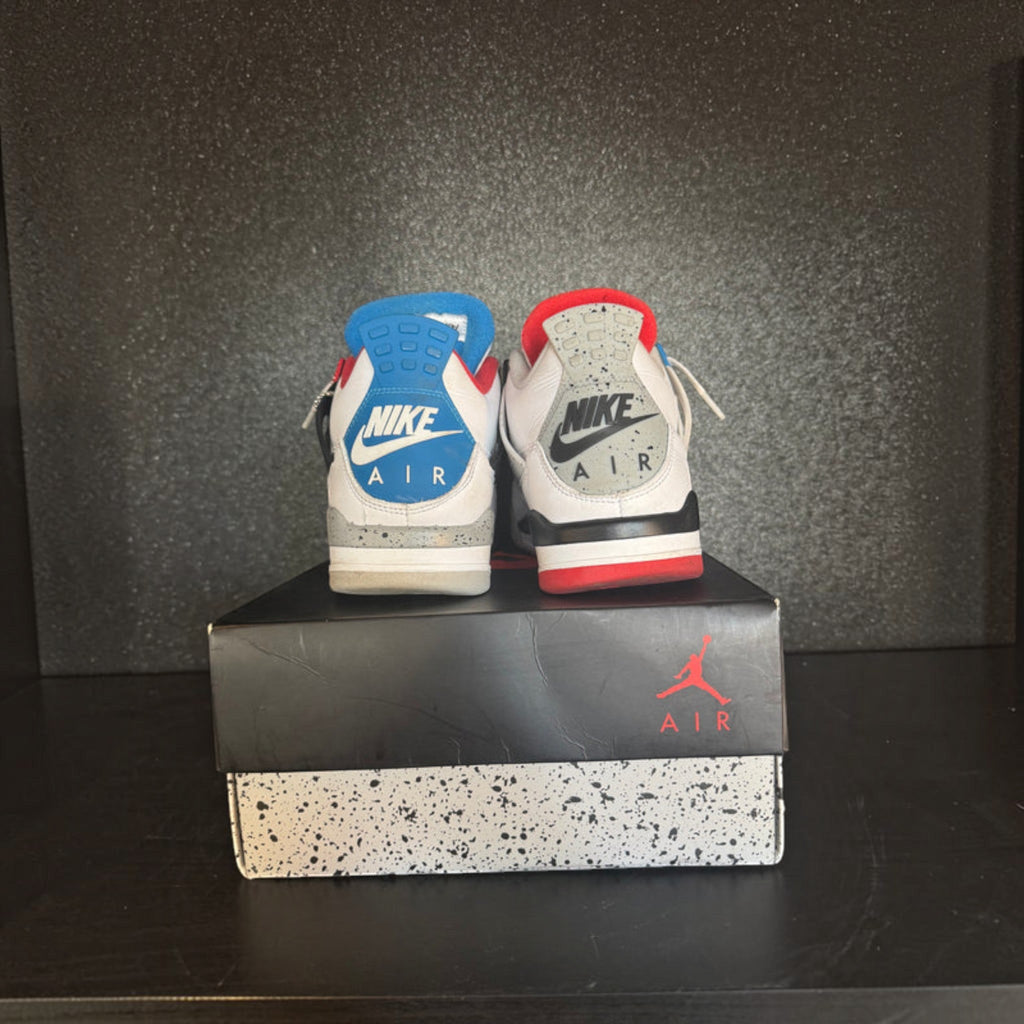 Jordan 4 "What the 4's" Size 10 Preowned with Box - Hype World