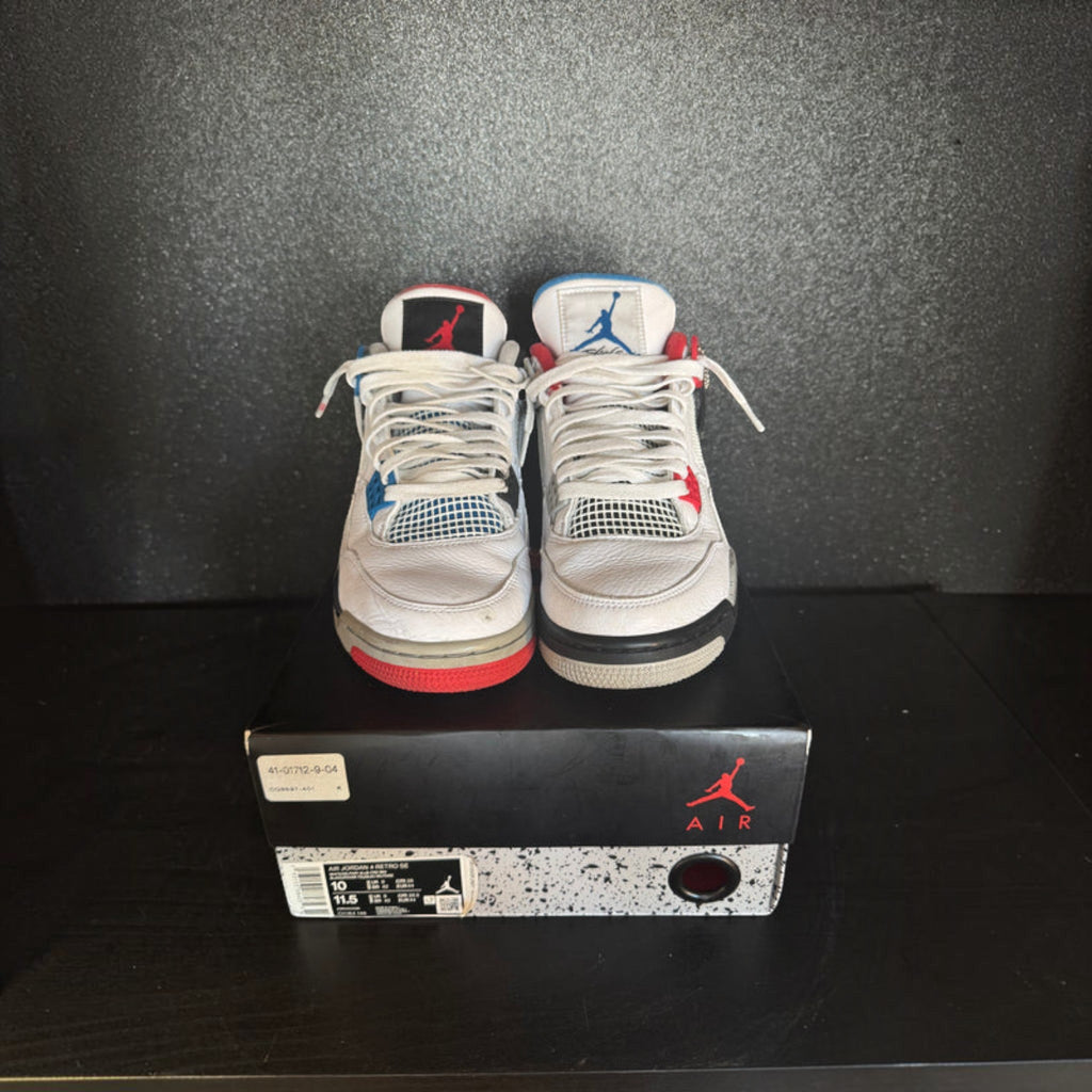 Jordan 4 "What the 4's" Size 10 Preowned with Box - Hype World