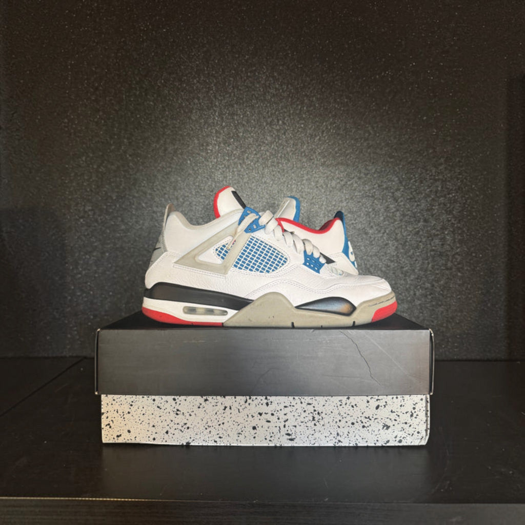 Jordan 4 "What the 4's" Size 10 Preowned with Box - Hype World