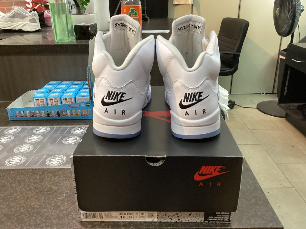 Jordan 5 “White Metallic” Preowned Size 10 - Hype World