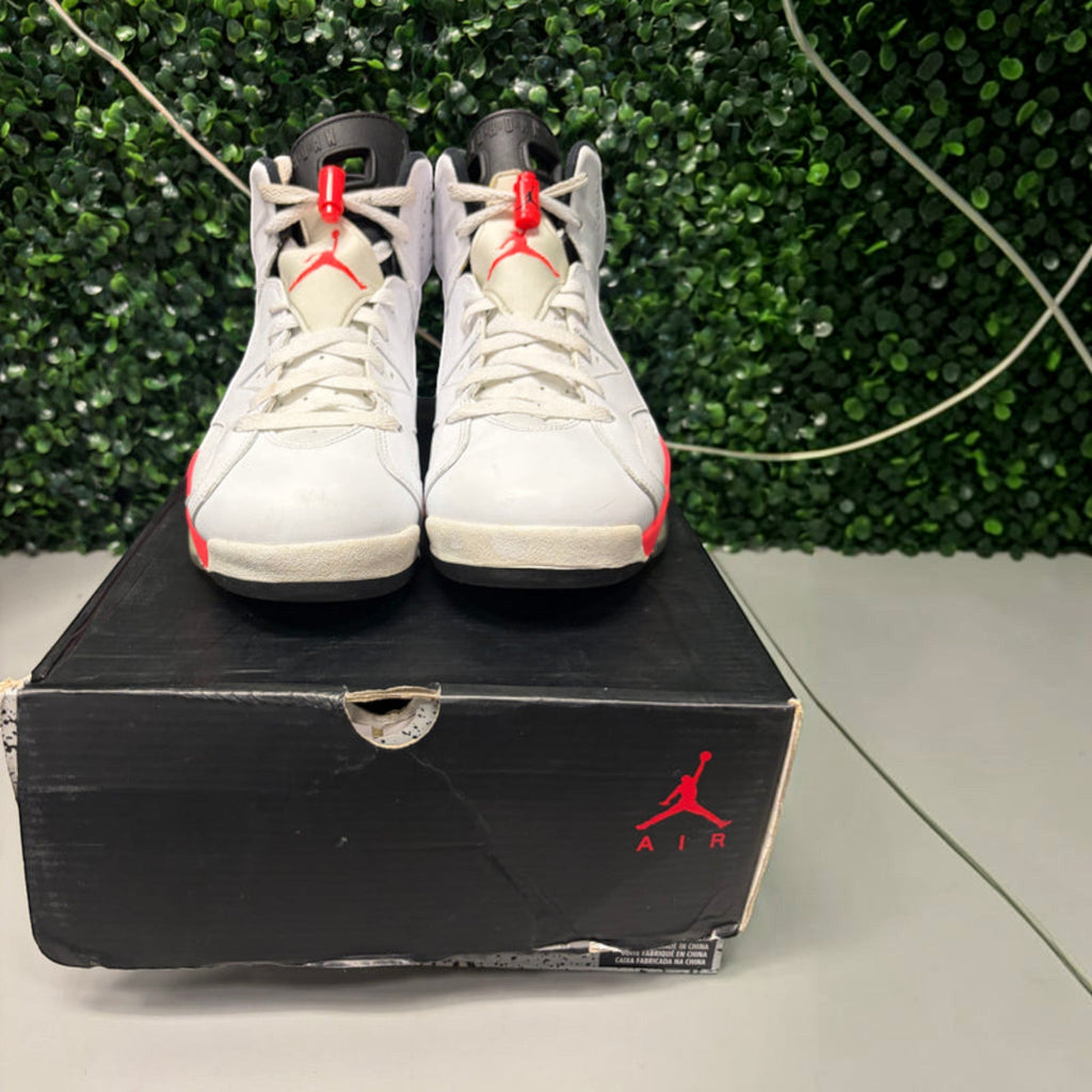 Jordan 6 Retro "Infrared White" Size 10 Preowned - Hype World