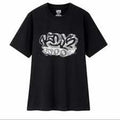 Kaws × Uniqulo Wordmark Tee Black - Hype World