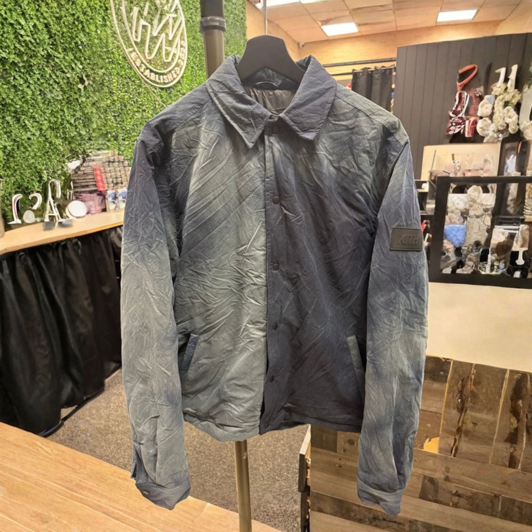 Kith Garment Dyed Reversible Light Coach Jacket - Hype World