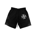 Mixed Emotions Black ‘Classic’ Nylon Shorts - Hype World