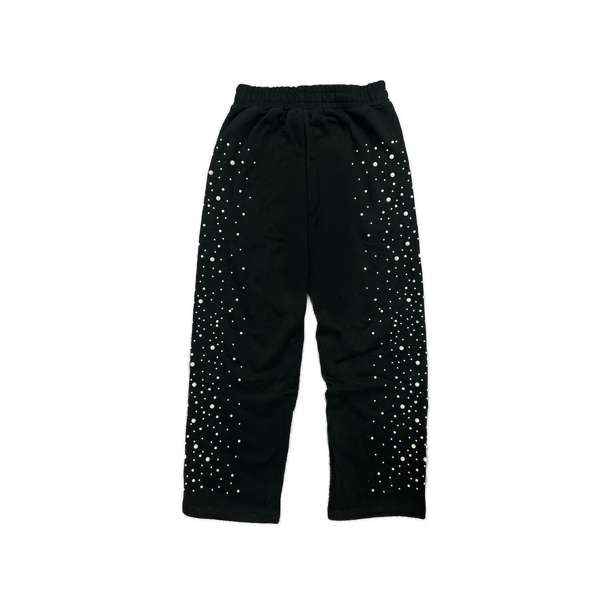 Mixed Emotions Black ‘Pearl’ sweatpants - Hype World