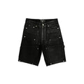 Mixed Emotions Black "Worker” Wax Shorts - Hype World