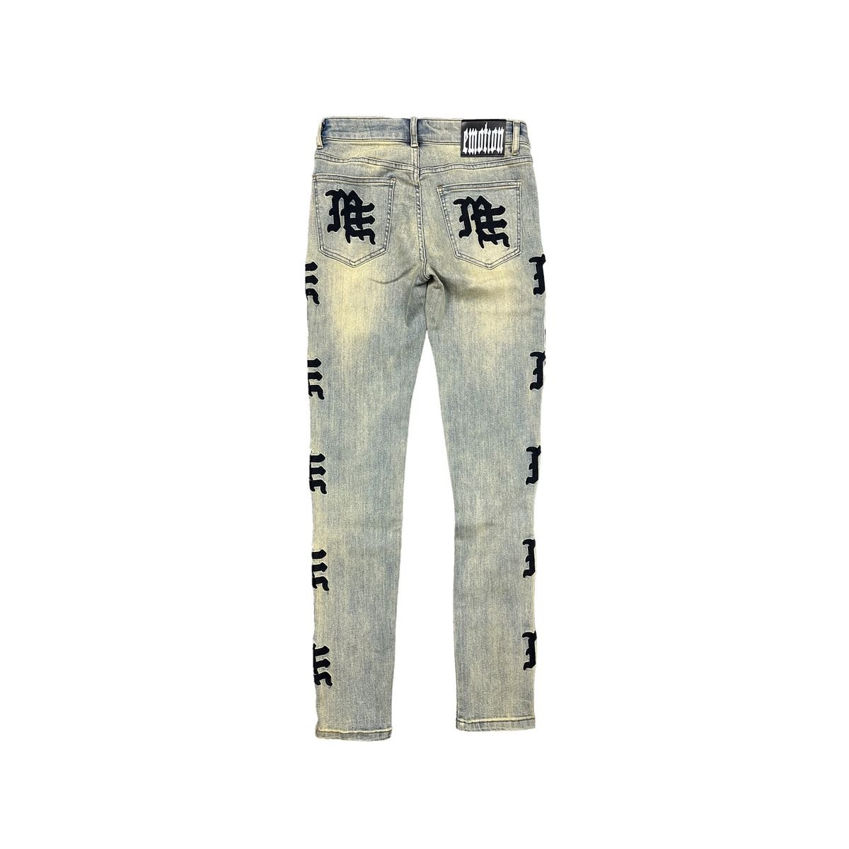 Mixed Emotions ‘Desert’ Monogram Denim - Hype World