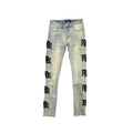 Mixed Emotions ‘Desert’ Monogram Denim - Hype World