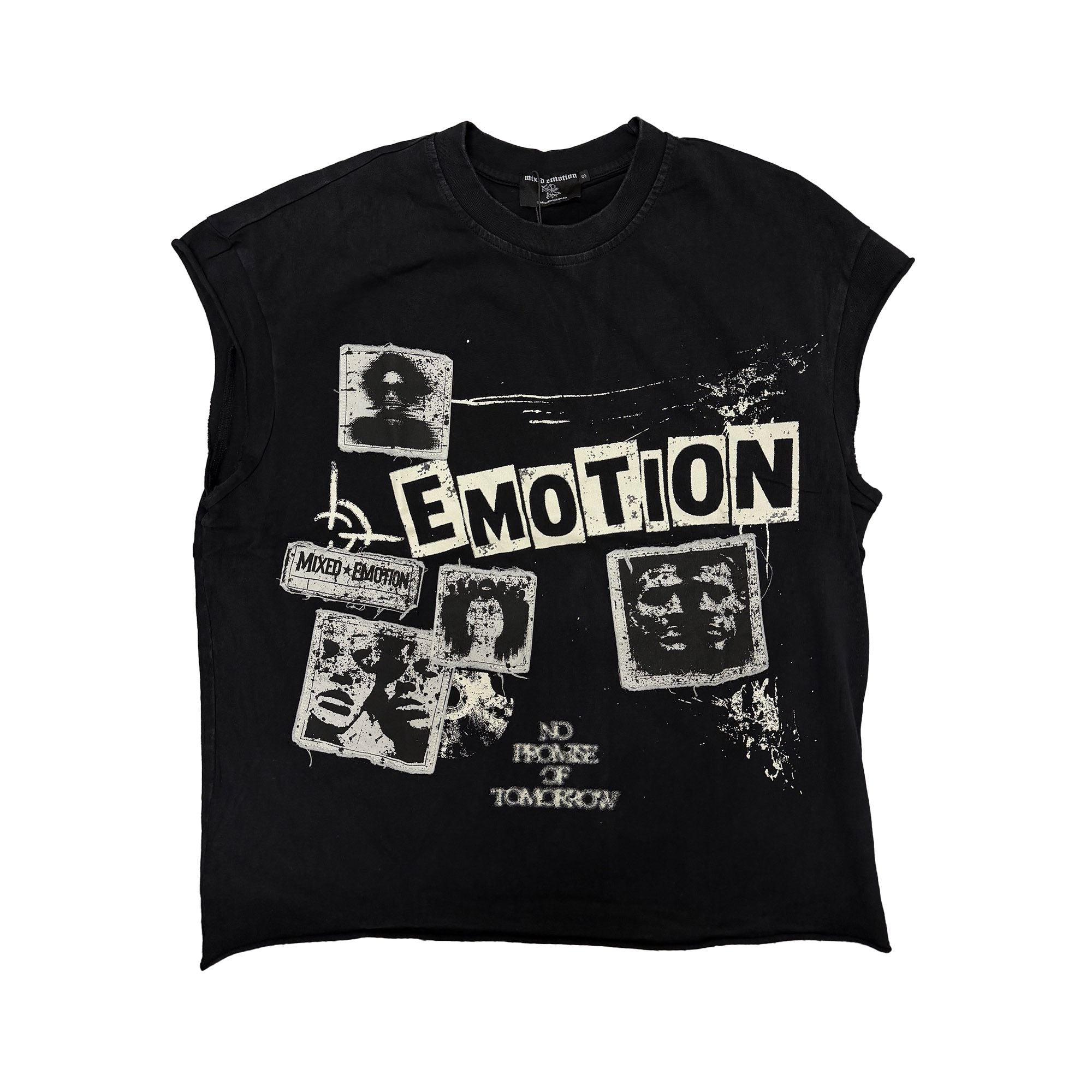 Mixed Emotions “Newspaper” Sleeveless tee - Hype World