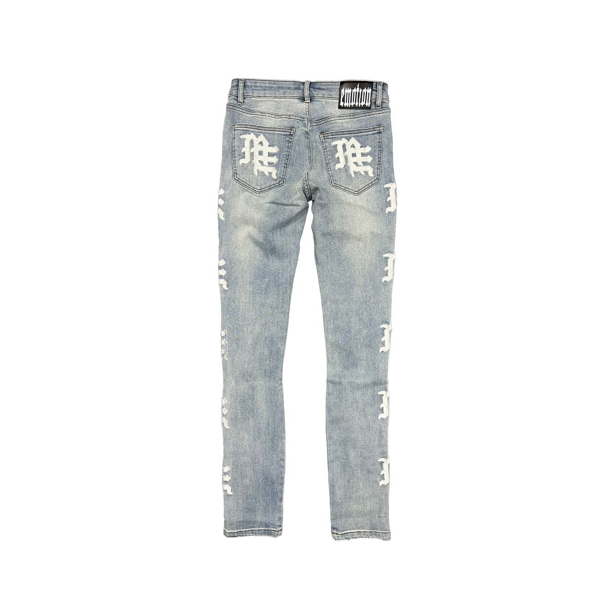 Mixed Emotions ‘Sea’ Monogram Denim - Hype World