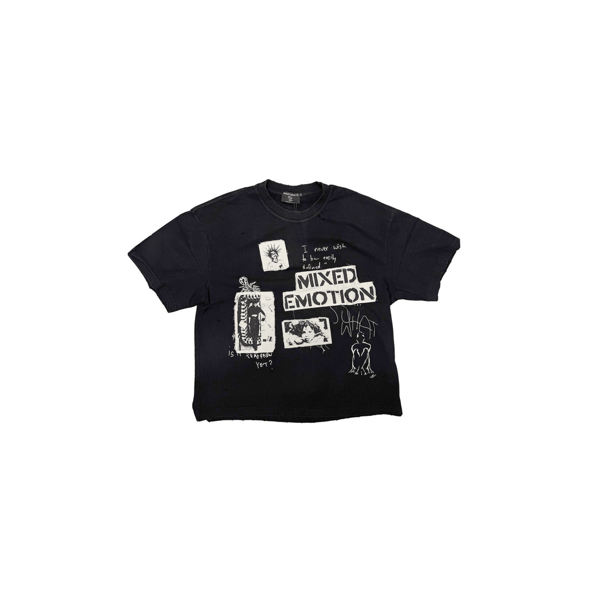 Mixed Emotions Stamped Tee - Hype World