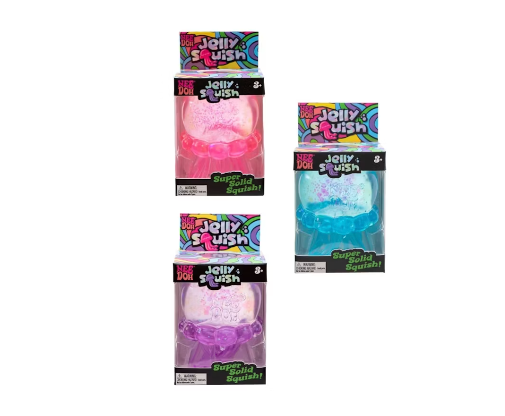 NeeDoh JellySquish Squishy Fidget Toy - Hype World