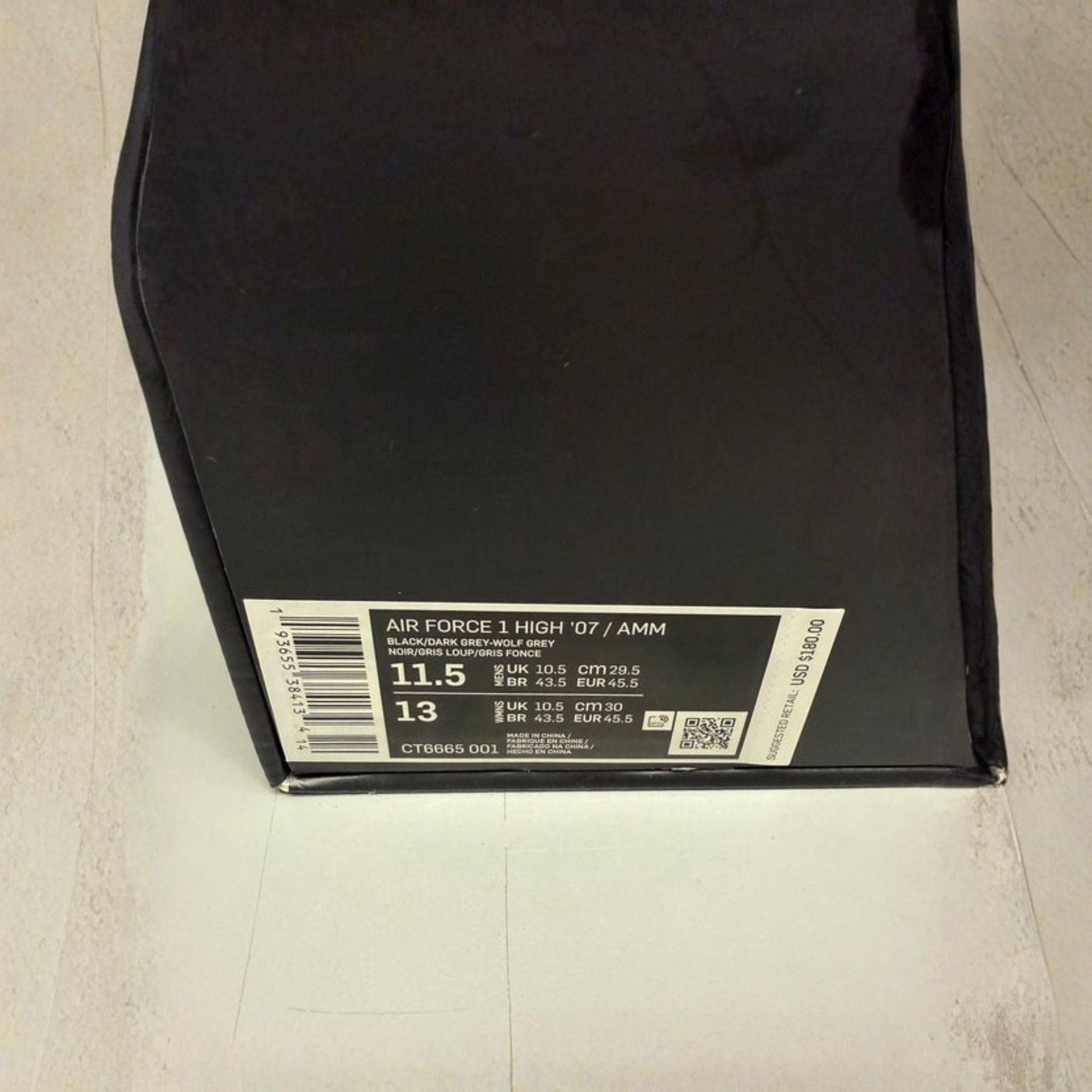 Nike Air Force 1 High X AMM “Wash Cold” Size 11.5 Preowned - Hype World