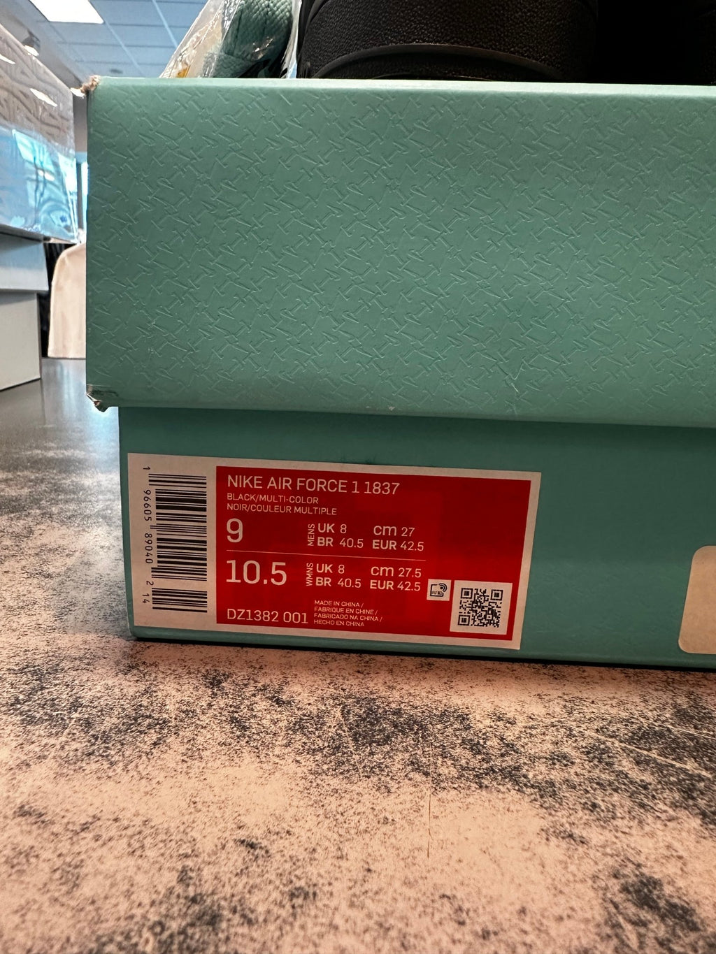 Nike Air Force 1 Low Tiffany & Co. 1837 "Size 9 Preowned - Hype World