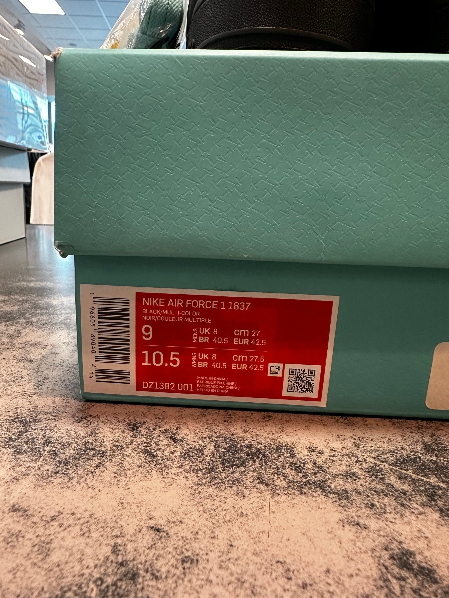 Nike Air Force 1 Low Tiffany & Co. 1837 "Size 9 Preowned - Hype World