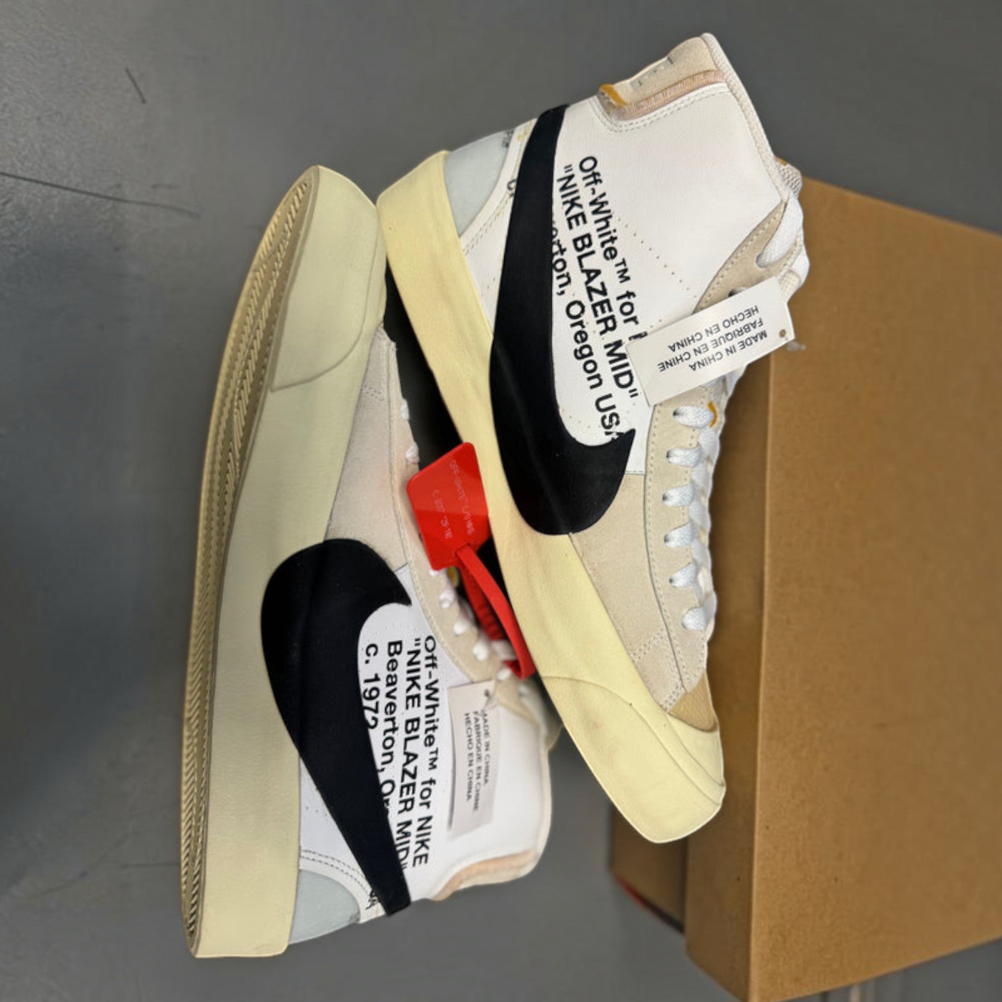 Nike Blazer Mid X Off-White "The Ten" Size 10 Brand New - Hype World