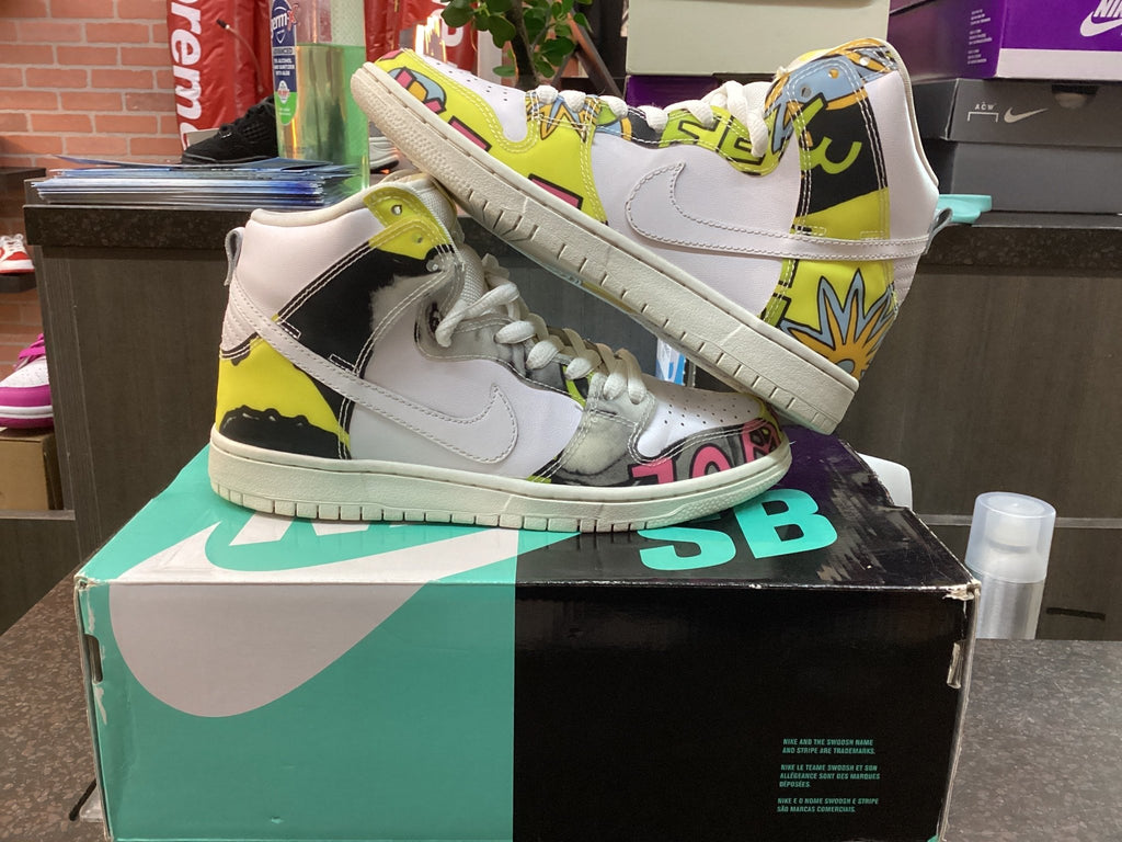 Nike Dunk High Premium SB QS 'De La Soul' Pre-owned Size 6 - Hype World