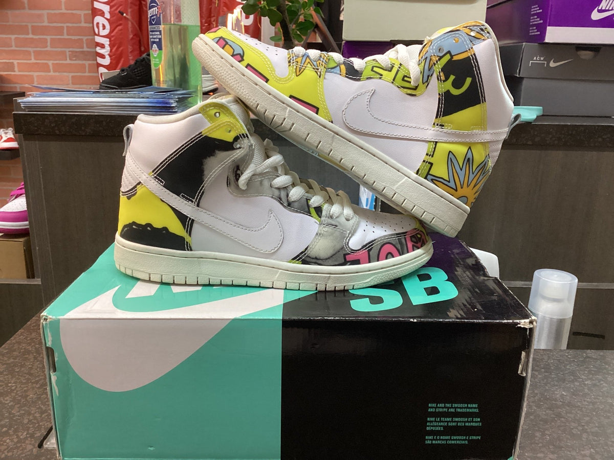 Nike Dunk High Premium SB QS 'De La Soul' Pre-owned Size 6 - Hype World