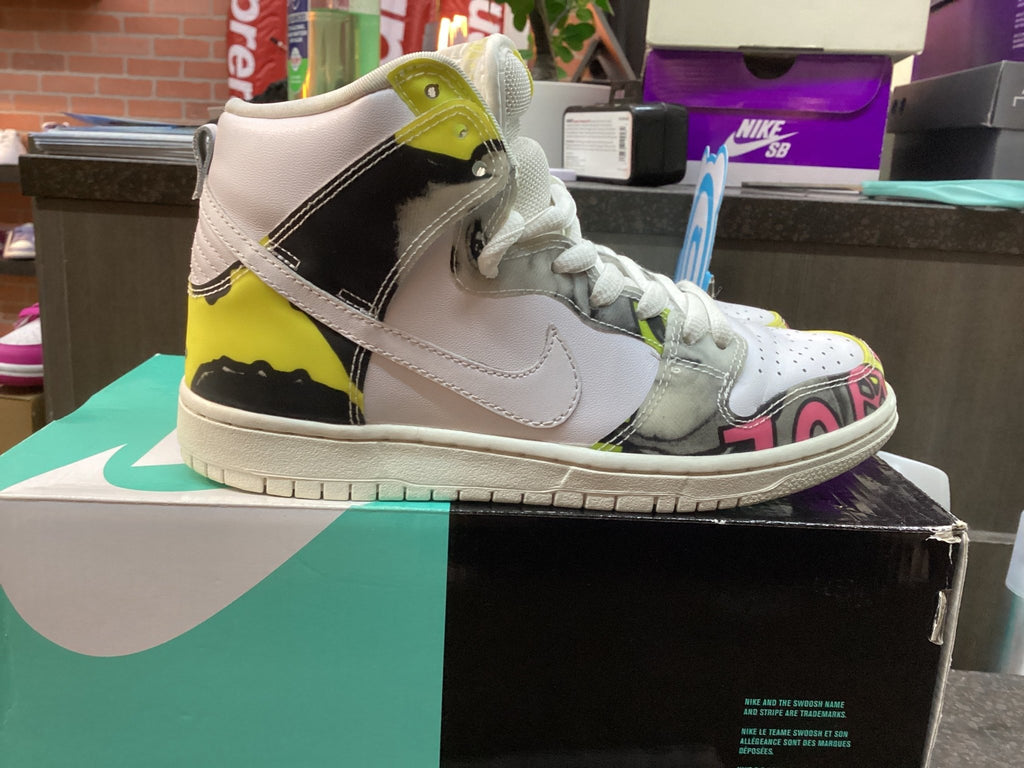 Nike Dunk High Premium SB QS 'De La Soul' Pre-owned Size 6 - Hype World